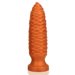 TheAssGasm Plug long Pine XXL 28 x 8 cm Orange